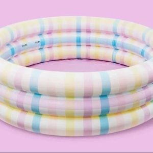 Stoney Clover Lane Rainbow Gingham Inflatable Pool